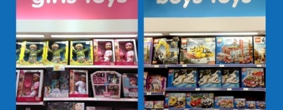To what extent do toys reinforce gender stereotyping?